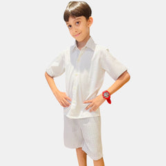 Popcorn Stripes Shirt for Boys