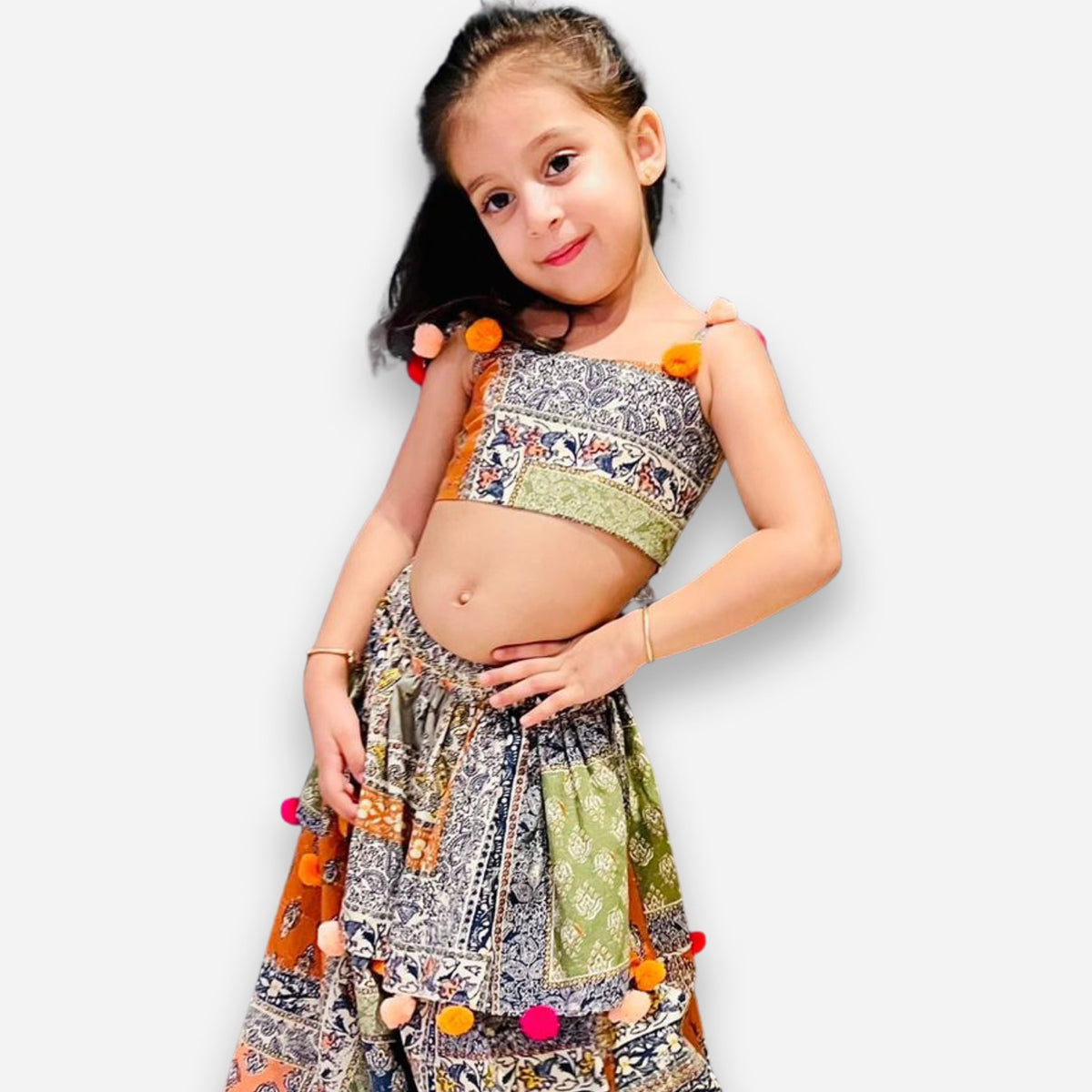 Sundry Festive Print for Girls