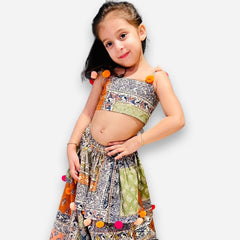 Sundry Festive Print for Girls