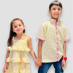 Checkered Pop Shirt