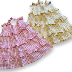 Checkered Pop Dress