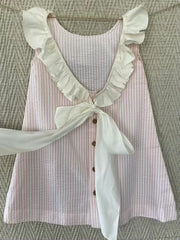 Back bow dress for Girls