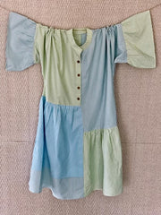 Block Shirt Dress for Woman