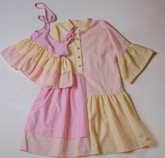 Block Shirt Dress for Woman