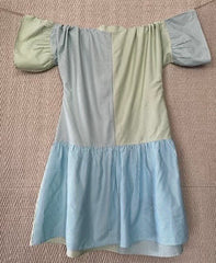 Block Shirt Dress for Woman