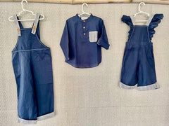 Patch Pocket Kurta Shirt for Boys