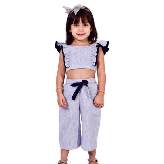 Striped Frill Co-ords for Girls