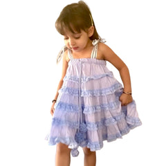 Tiered Lace Dress for Girls