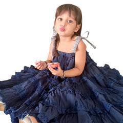 Tiered Lace Dress for Girls