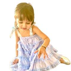 Tiered Lace Dress for Girls