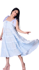 Tiered Lace Dress for Woman