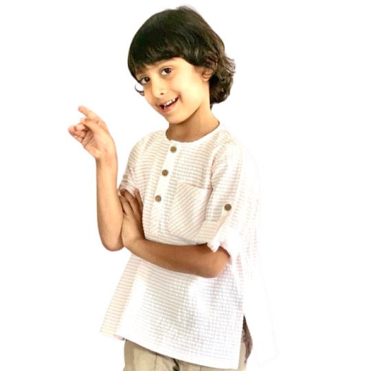 Criss Cross shirt for Boys