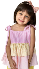 Layered Frill Top for Girls