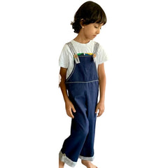 Striped Dungarees for Boys