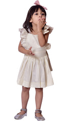 Pinafore Frill Dress for Girls