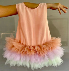Unicorn Scrunch Dress for Toddler and Girls